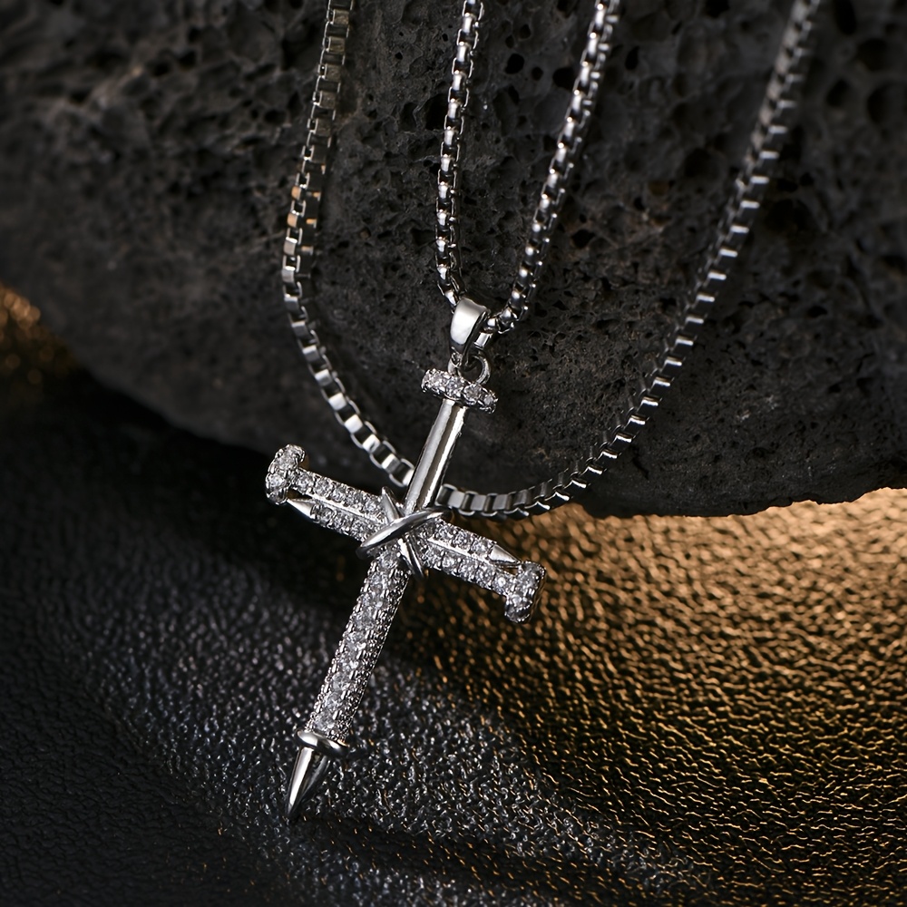 2pcs Luxurious Layered Necklace Set with Zircon